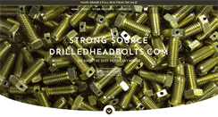 Desktop Screenshot of drilledheadbolts.com
