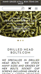 Mobile Screenshot of drilledheadbolts.com